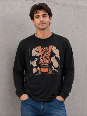 The Weeknd XO Chapter III Long Sleeve Graphic Tee - Black - Size Large